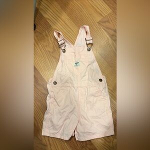 OshKosh B'gosh Pink Overalls shorts